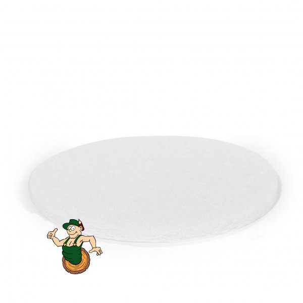 Pad weiß 150 mm für Exzenterschleifmaschine